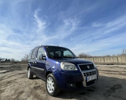 Синий Фиат Добло, объемом двигателя 1.2 л и пробегом 264 тыс. км за 5000 $, фото 3 на Automoto.ua