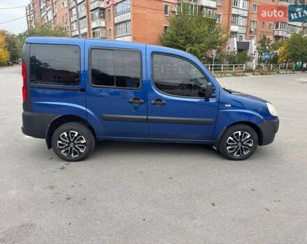 Синий Фиат Добло, объемом двигателя 1.3 л и пробегом 260 тыс. км за 5700 $, фото 3 на Automoto.ua