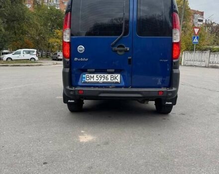 Синий Фиат Добло, объемом двигателя 1.3 л и пробегом 260 тыс. км за 5700 $, фото 8 на Automoto.ua