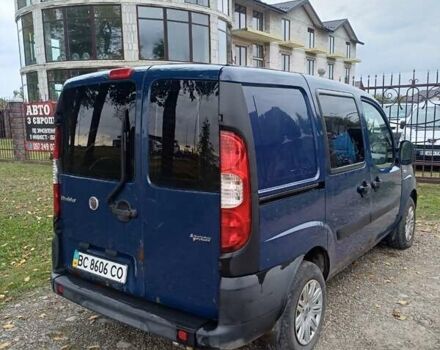 Синий Фиат Добло, объемом двигателя 1.6 л и пробегом 191 тыс. км за 3900 $, фото 7 на Automoto.ua