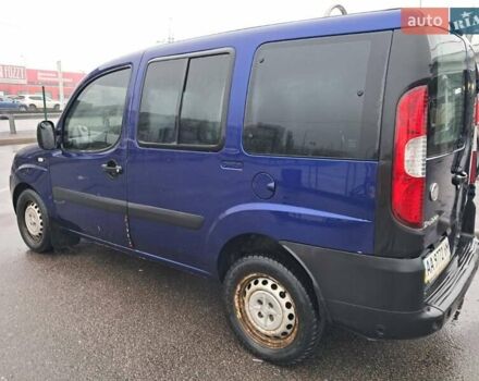 Синий Фиат Добло, объемом двигателя 1.4 л и пробегом 241 тыс. км за 4600 $, фото 3 на Automoto.ua