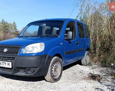 Синий Фиат Добло, объемом двигателя 1.3 л и пробегом 283 тыс. км за 4200 $, фото 3 на Automoto.ua