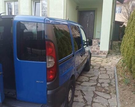 Синий Фиат Добло, объемом двигателя 1.25 л и пробегом 400 тыс. км за 4500 $, фото 6 на Automoto.ua