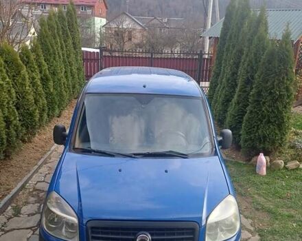 Синий Фиат Добло, объемом двигателя 1.25 л и пробегом 400 тыс. км за 4500 $, фото 8 на Automoto.ua