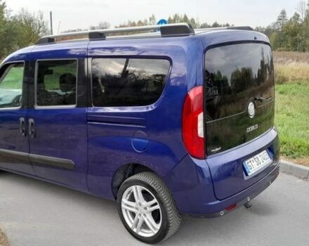 Синий Фиат Добло, объемом двигателя 1.6 л и пробегом 150 тыс. км за 9100 $, фото 10 на Automoto.ua