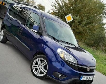 Синий Фиат Добло, объемом двигателя 1.6 л и пробегом 150 тыс. км за 9100 $, фото 16 на Automoto.ua