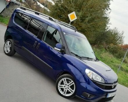 Синий Фиат Добло, объемом двигателя 1.6 л и пробегом 150 тыс. км за 9100 $, фото 18 на Automoto.ua