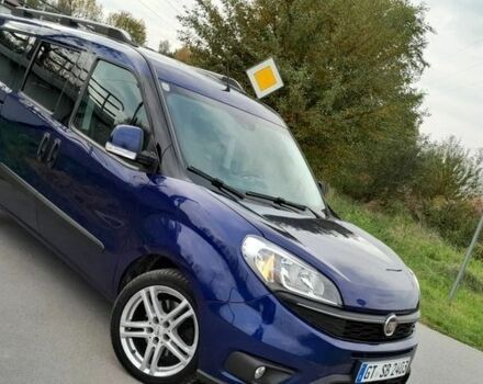 Синий Фиат Добло, объемом двигателя 1.6 л и пробегом 150 тыс. км за 9100 $, фото 9 на Automoto.ua