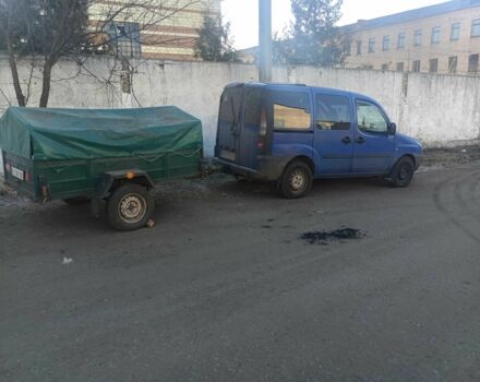 Синій Фіат Добло, об'ємом двигуна 1.9 л та пробігом 380 тис. км за 2550 $, фото 1 на Automoto.ua