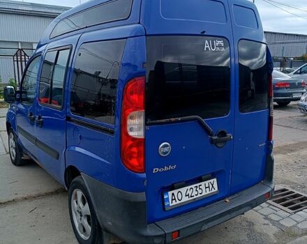 Синий Фиат Добло, объемом двигателя 1.2 л и пробегом 324 тыс. км за 3500 $, фото 8 на Automoto.ua