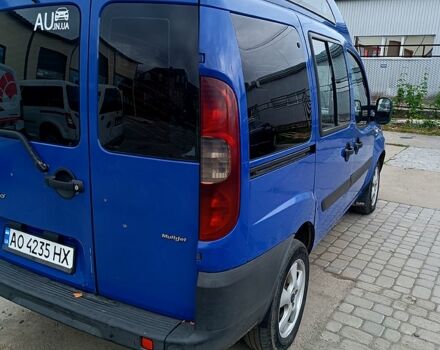 Синий Фиат Добло, объемом двигателя 1.2 л и пробегом 324 тыс. км за 3500 $, фото 7 на Automoto.ua