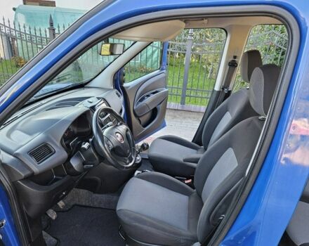 Синий Фиат Добло, объемом двигателя 1.4 л и пробегом 145 тыс. км за 7100 $, фото 5 на Automoto.ua