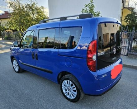 Синий Фиат Добло, объемом двигателя 1.4 л и пробегом 145 тыс. км за 7100 $, фото 3 на Automoto.ua