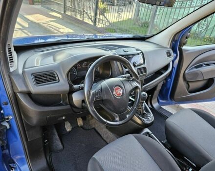 Синий Фиат Добло, объемом двигателя 1.4 л и пробегом 145 тыс. км за 7100 $, фото 8 на Automoto.ua