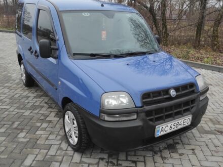 Синий Фиат Добло, объемом двигателя 1.9 л и пробегом 270 тыс. км за 2600 $, фото 1 на Automoto.ua