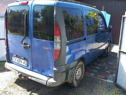 Фіат Добло 2003 у Черкасах на Automoto.ua Синій Фіат Добло, об'ємом двигуна 1.9 л та пробігом 350 тис. км за 2895 $, фото 1 на Automoto.ua
