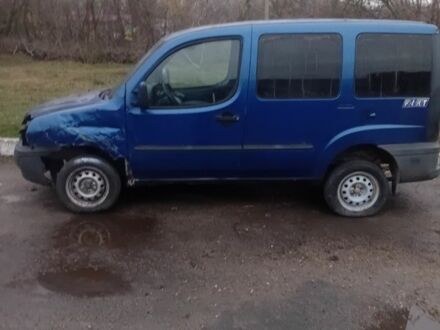 Синий Фиат Добло, объемом двигателя 1.9 л и пробегом 240 тыс. км за 1450 $, фото 1 на Automoto.ua