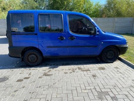 Синий Фиат Добло, объемом двигателя 0 л и пробегом 266 тыс. км за 3200 $, фото 1 на Automoto.ua