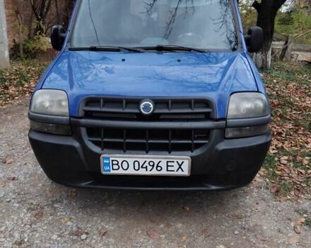 Синий Фиат Добло, объемом двигателя 1.91 л и пробегом 250 тыс. км за 2650 $, фото 1 на Automoto.ua