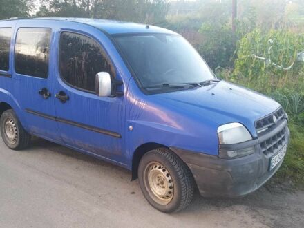 Синій Фіат Добло, об'ємом двигуна 1.3 л та пробігом 2 тис. км за 3500 $, фото 1 на Automoto.ua