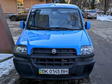 Синій Фіат Добло, об'ємом двигуна 1.6 л та пробігом 380 тис. км за 2500 $, фото 1 на Automoto.ua