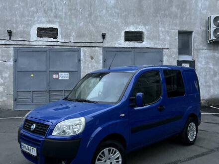 Синий Фиат Добло, объемом двигателя 1.3 л и пробегом 229 тыс. км за 4300 $, фото 1 на Automoto.ua