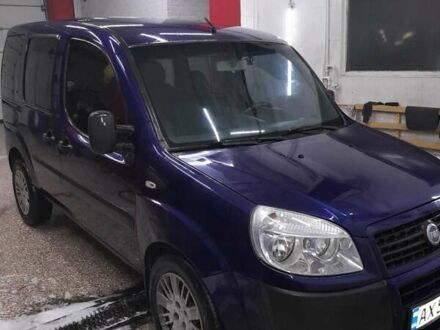 Синий Фиат Добло, объемом двигателя 1.4 л и пробегом 181 тыс. км за 3500 $, фото 1 на Automoto.ua