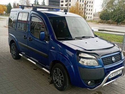 Синий Фиат Добло, объемом двигателя 1.9 л и пробегом 255 тыс. км за 5700 $, фото 1 на Automoto.ua