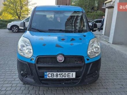 Синий Фиат Добло, объемом двигателя 1.3 л и пробегом 200 тыс. км за 4650 $, фото 1 на Automoto.ua