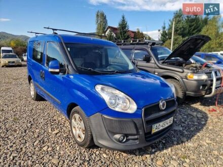 Синий Фиат Добло, объемом двигателя 1.25 л и пробегом 288 тыс. км за 3999 $, фото 1 на Automoto.ua