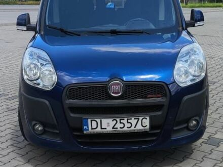 Синий Фиат Добло, объемом двигателя 2 л и пробегом 180 тыс. км за 5500 $, фото 1 на Automoto.ua