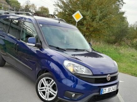 Синий Фиат Добло, объемом двигателя 1.6 л и пробегом 150 тыс. км за 9100 $, фото 1 на Automoto.ua