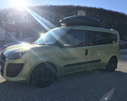Зеленый Фиат Добло, объемом двигателя 2 л и пробегом 245 тыс. км за 7800 $, фото 2 на Automoto.ua