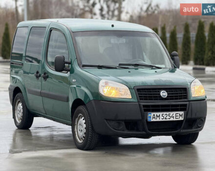 Зеленый Фиат Добло, объемом двигателя 1.91 л и пробегом 220 тыс. км за 4200 $, фото 2 на Automoto.ua