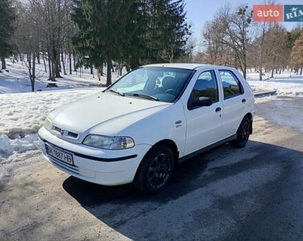 Белый Фиат Палио, объемом двигателя 1.24 л и пробегом 299 тыс. км за 2300 $, фото 1 на Automoto.ua