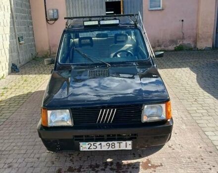 Черный Фиат Панда, объемом двигателя 1 л и пробегом 1000 тыс. км за 1200 $, фото 8 на Automoto.ua