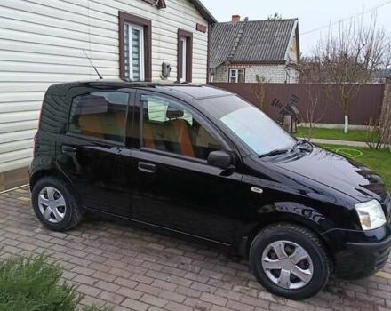 Черный Фиат Панда, объемом двигателя 1.24 л и пробегом 141 тыс. км за 4000 $, фото 23 на Automoto.ua