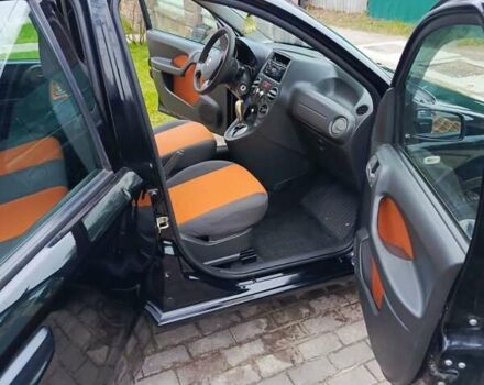 Черный Фиат Панда, объемом двигателя 1.24 л и пробегом 141 тыс. км за 4000 $, фото 2 на Automoto.ua