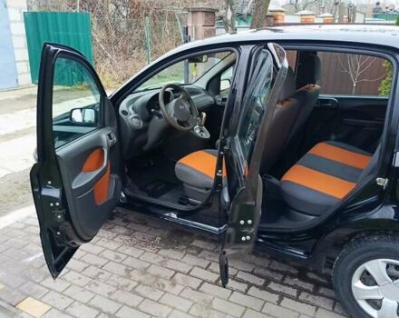 Черный Фиат Панда, объемом двигателя 1.24 л и пробегом 141 тыс. км за 4000 $, фото 5 на Automoto.ua