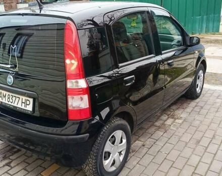 Черный Фиат Панда, объемом двигателя 1.24 л и пробегом 141 тыс. км за 4000 $, фото 21 на Automoto.ua