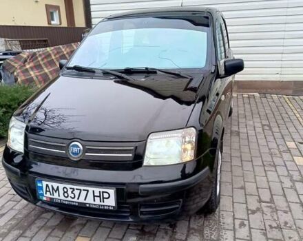 Черный Фиат Панда, объемом двигателя 1.24 л и пробегом 141 тыс. км за 4000 $, фото 35 на Automoto.ua