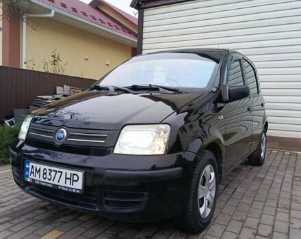 Черный Фиат Панда, объемом двигателя 1.24 л и пробегом 141 тыс. км за 4000 $, фото 30 на Automoto.ua