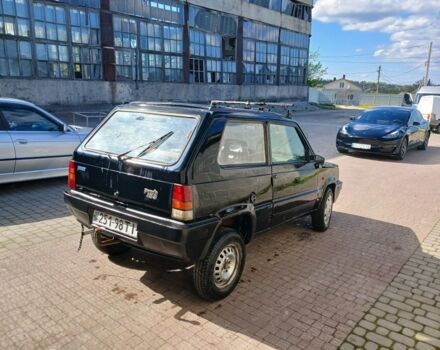 Черный Фиат Панда, объемом двигателя 1 л и пробегом 1000 тыс. км за 1200 $, фото 7 на Automoto.ua