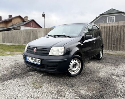 Черный Фиат Панда, объемом двигателя 1.1 л и пробегом 296 тыс. км за 3450 $, фото 1 на Automoto.ua