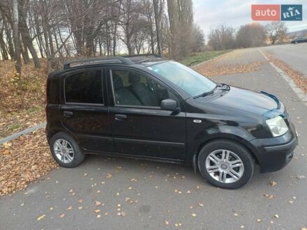 Черный Фиат Панда, объемом двигателя 1.24 л и пробегом 153 тыс. км за 4800 $, фото 1 на Automoto.ua