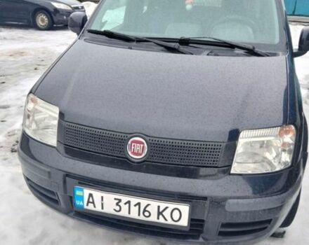 Черный Фиат Панда, объемом двигателя 1.24 л и пробегом 127 тыс. км за 3999 $, фото 1 на Automoto.ua