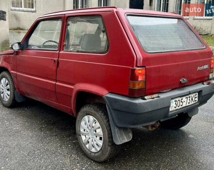 Червоний Фіат Панда, об'ємом двигуна 1 л та пробігом 60 тис. км за 900 $, фото 3 на Automoto.ua