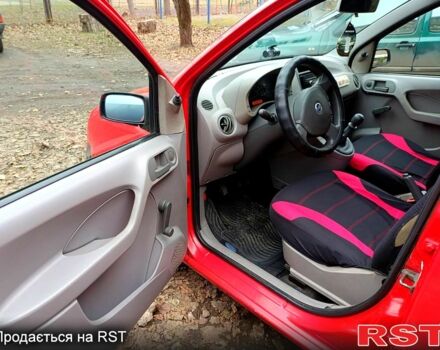 Красный Фиат Панда, объемом двигателя 1.1 л и пробегом 145 тыс. км за 2999 $, фото 5 на Automoto.ua