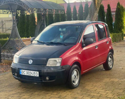 Красный Фиат Панда, объемом двигателя 1.25 л и пробегом 120 тыс. км за 3500 $, фото 1 на Automoto.ua