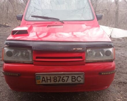 Красный Фиат Панда, объемом двигателя 1 л и пробегом 27 тыс. км за 824 $, фото 1 на Automoto.ua